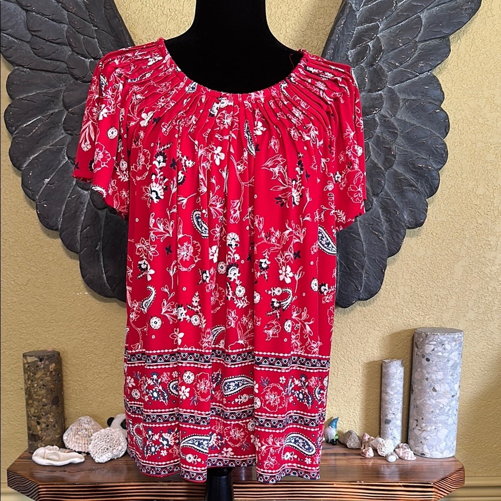 Style & Co Floral shirt Top
